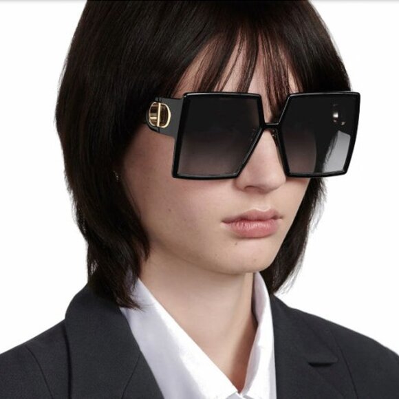 🕶️ New Dior 30MONTAIGNE SU 30B0 Sunglasses - Blue Frame, Blue Lenses - Picture 2 of 10